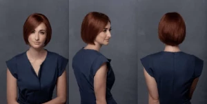 Short Brown Human Hair Wig